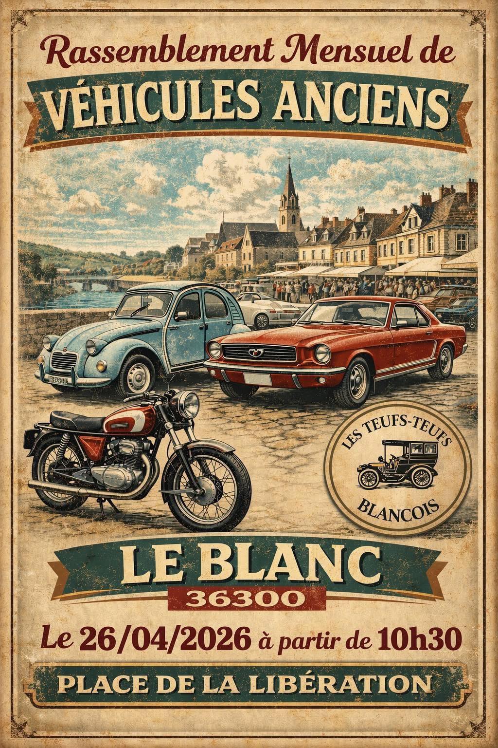 Ressemblement véhicules anciens