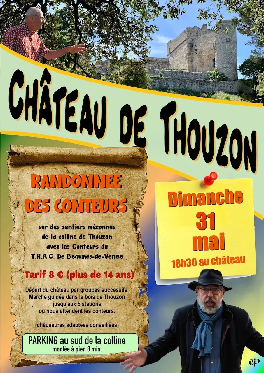 Randonnée des Conteurs au Château de Thouzon