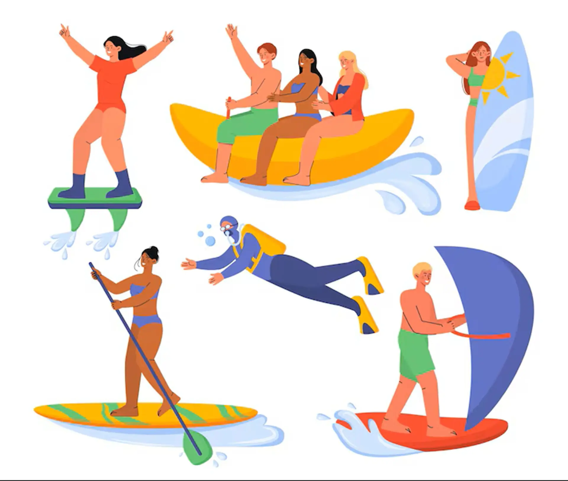 Initiations et activités nautiques gratuites