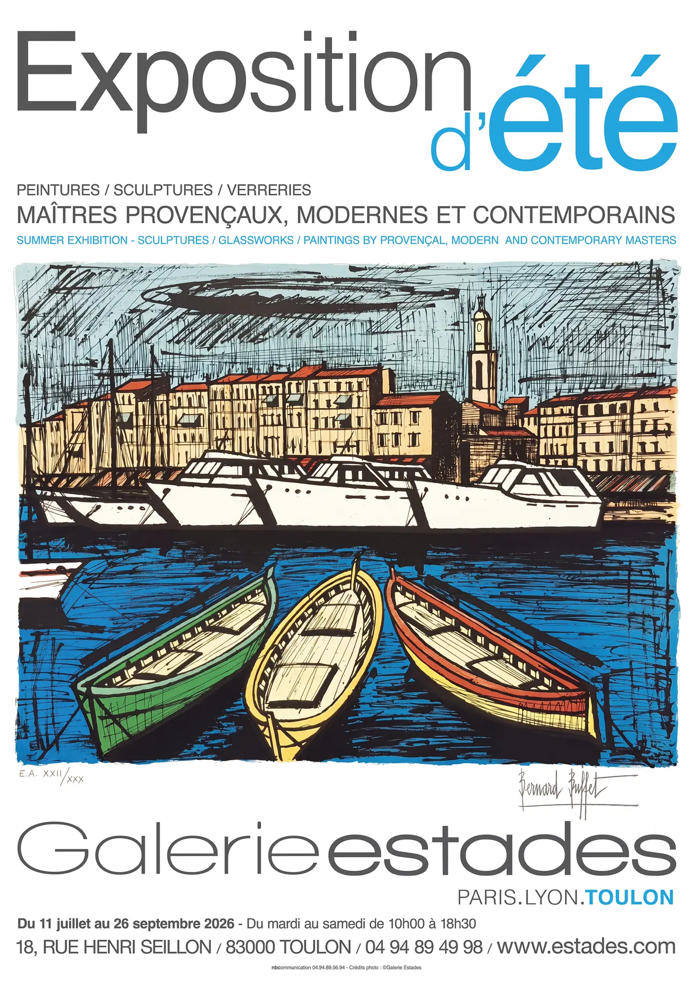 Exposition d'été à la Galerie Estades