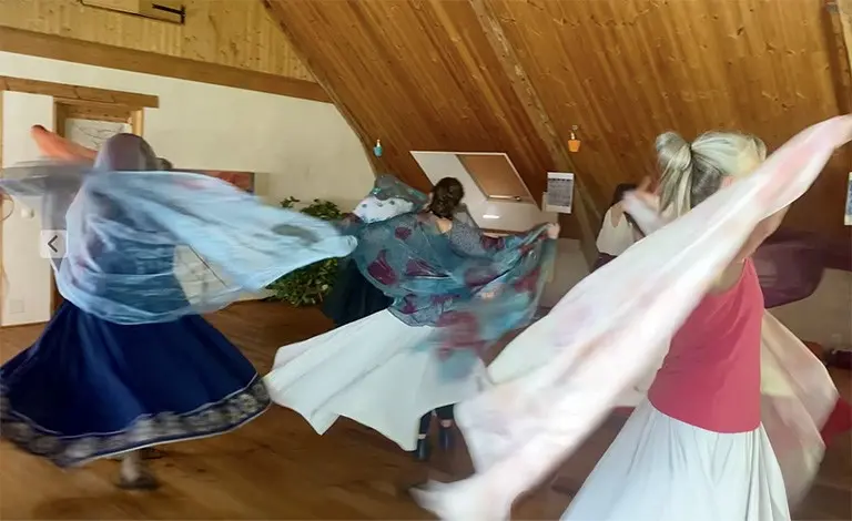 Stage de danse soufie - Thème : "Le souffle au coeur de nos spirales"