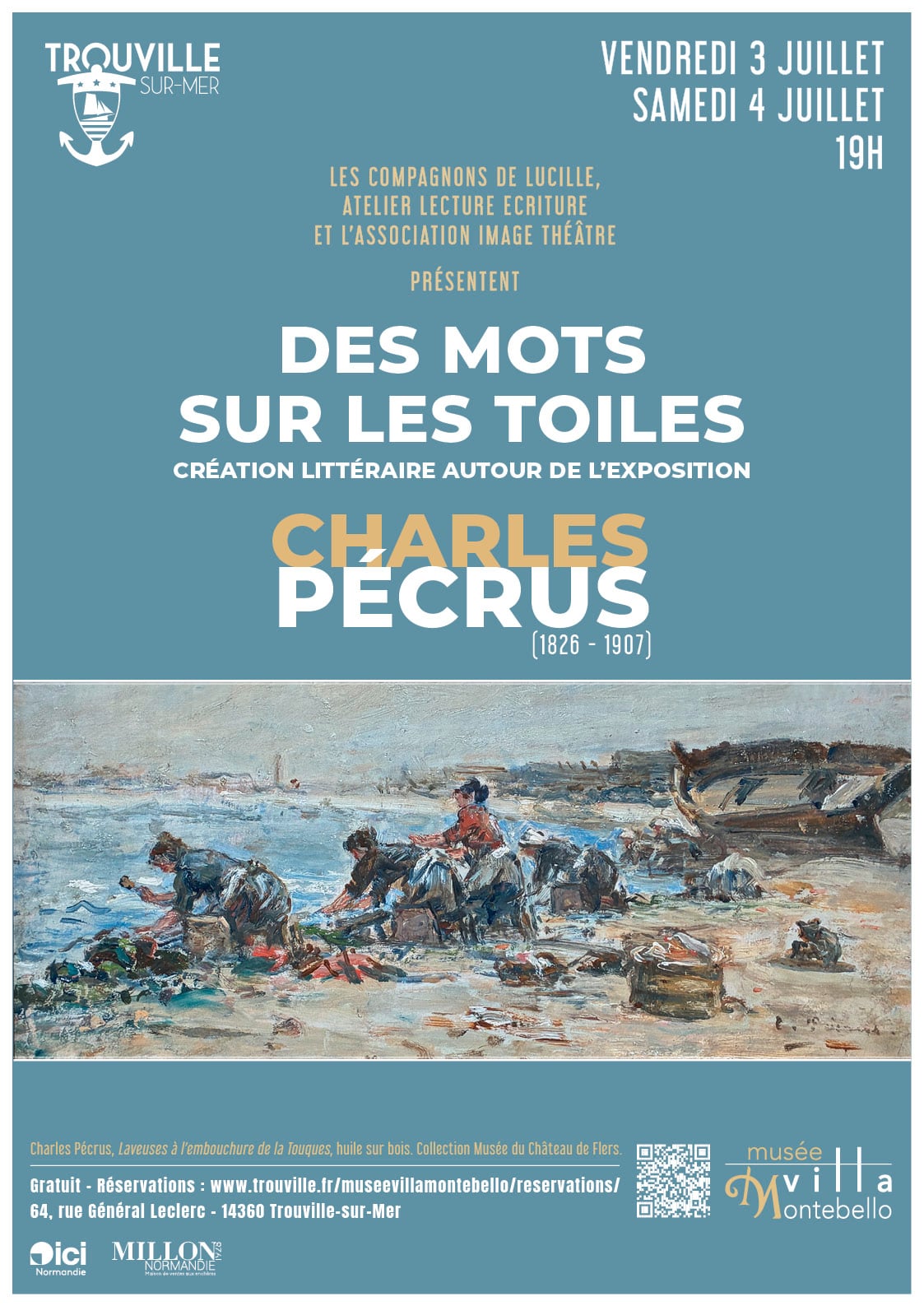 Des mots sur les toiles – Création littéraire autour de l’exposition Pecrus