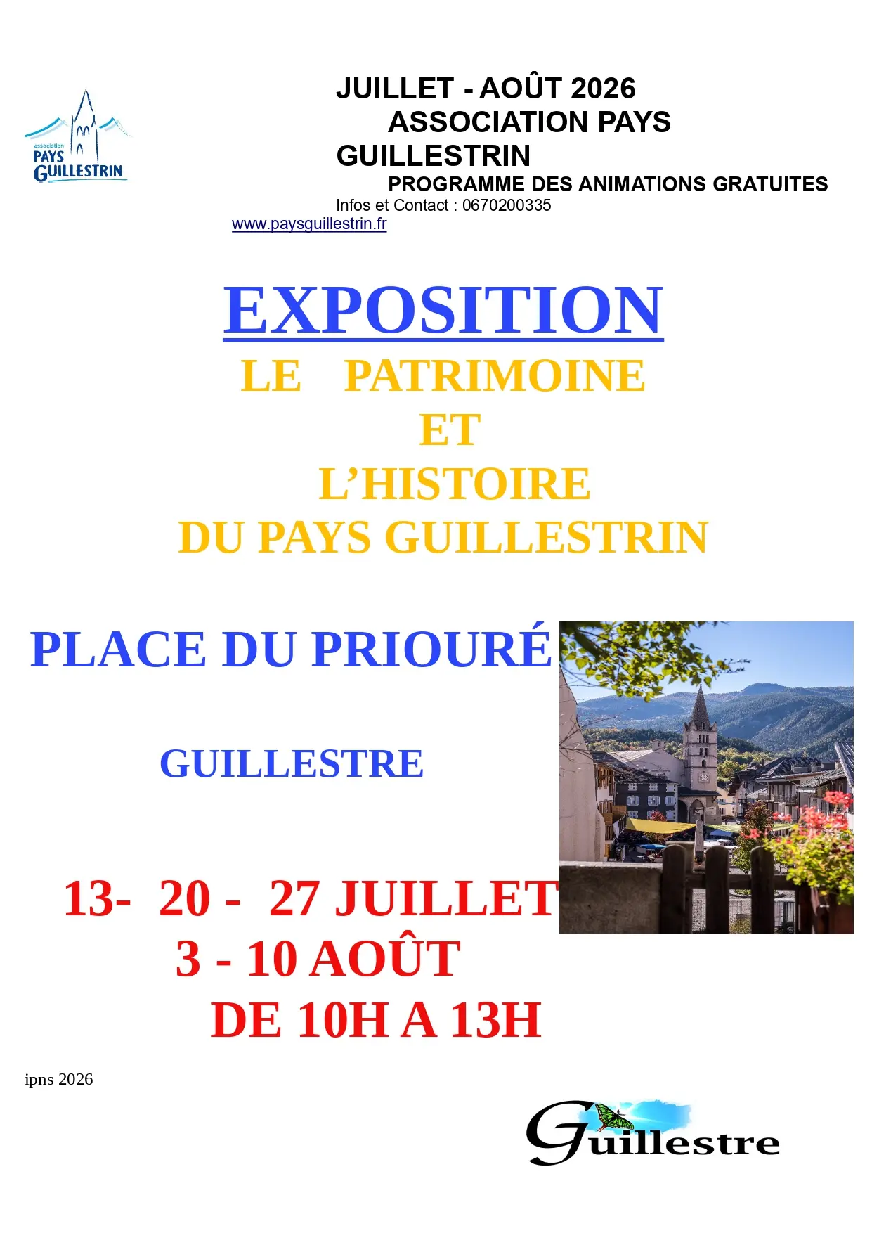 Exposition sur Guillestre et son patrimoine