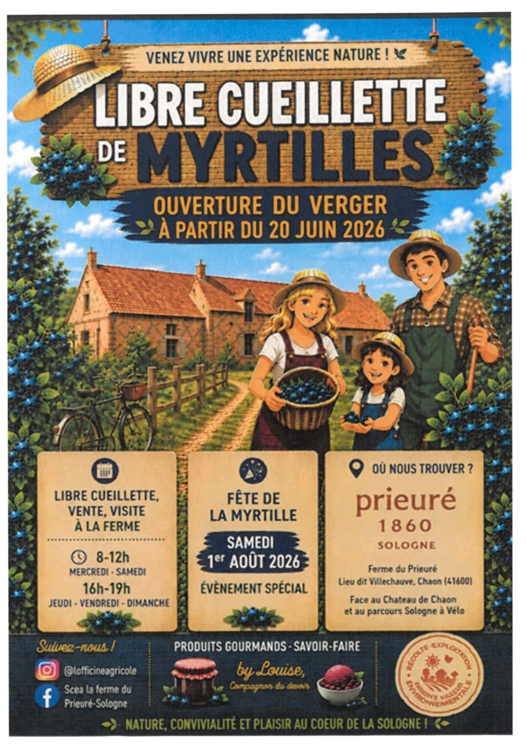 Fête de la Myrtille