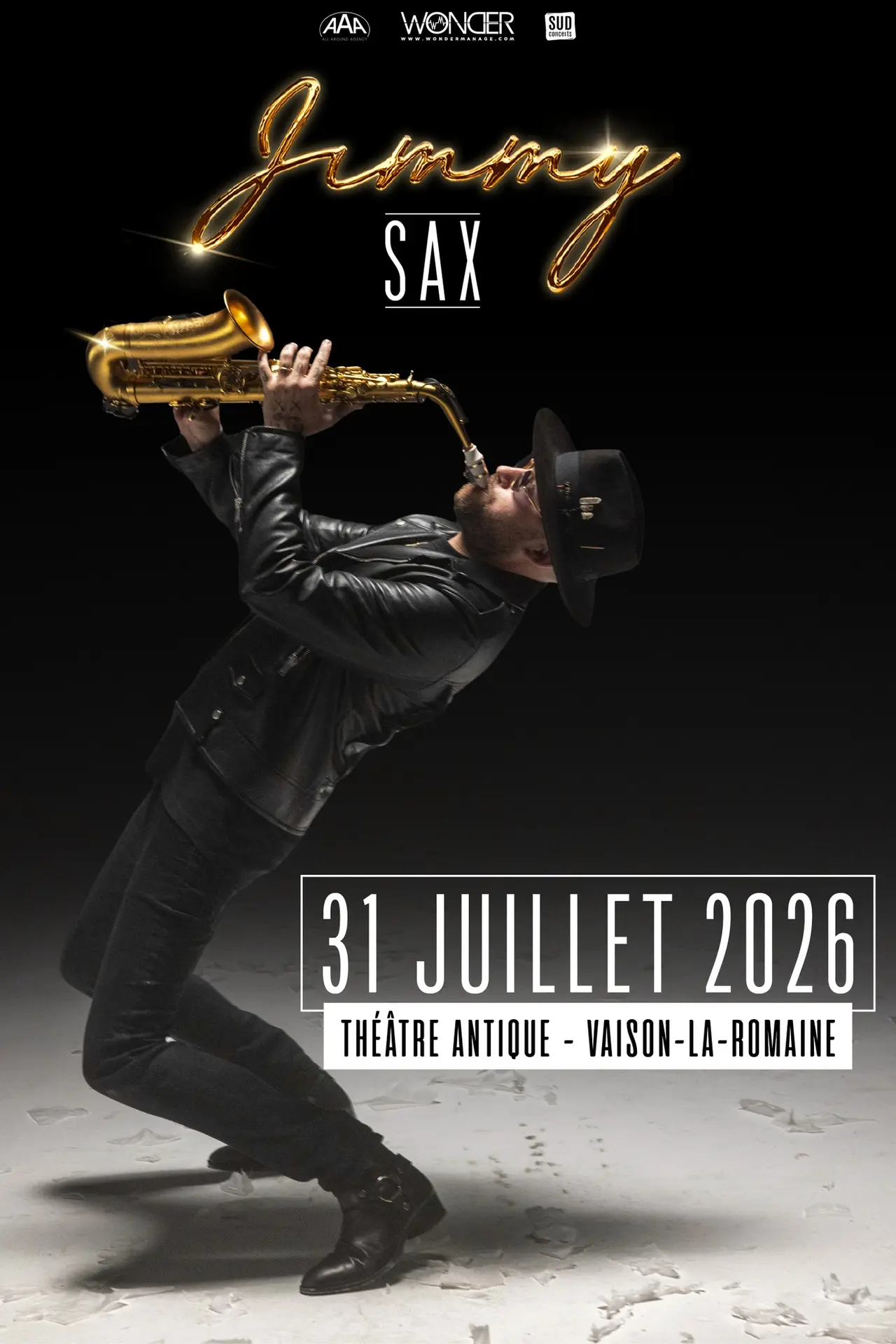 Jimmy Sax en concert au Théâtre Antique
