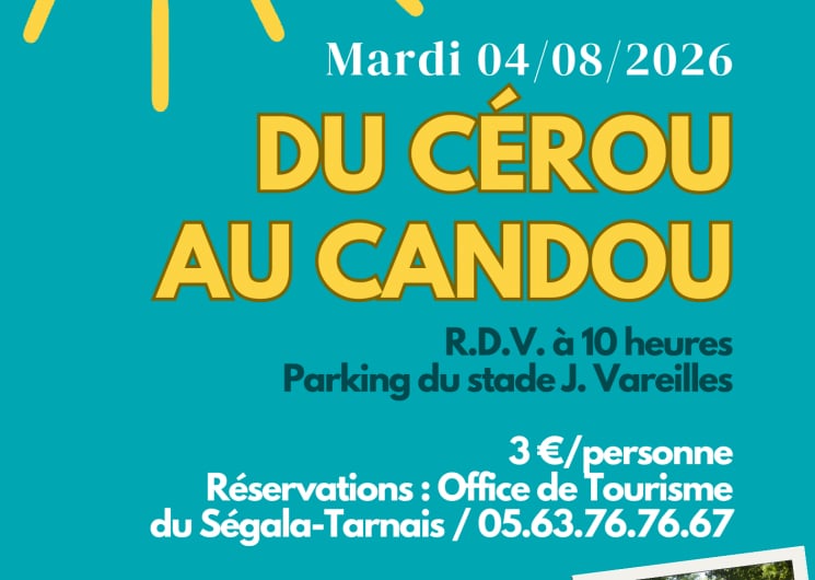 Promenade de l’été d’H.P.C. : « Du Cérou au Candou »