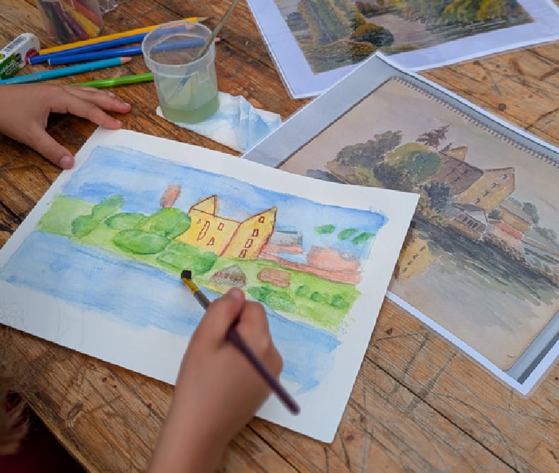 Atelier ARCHIPAT 6/12 ans "SAISON : PAYSAGES" : Paysage de ville