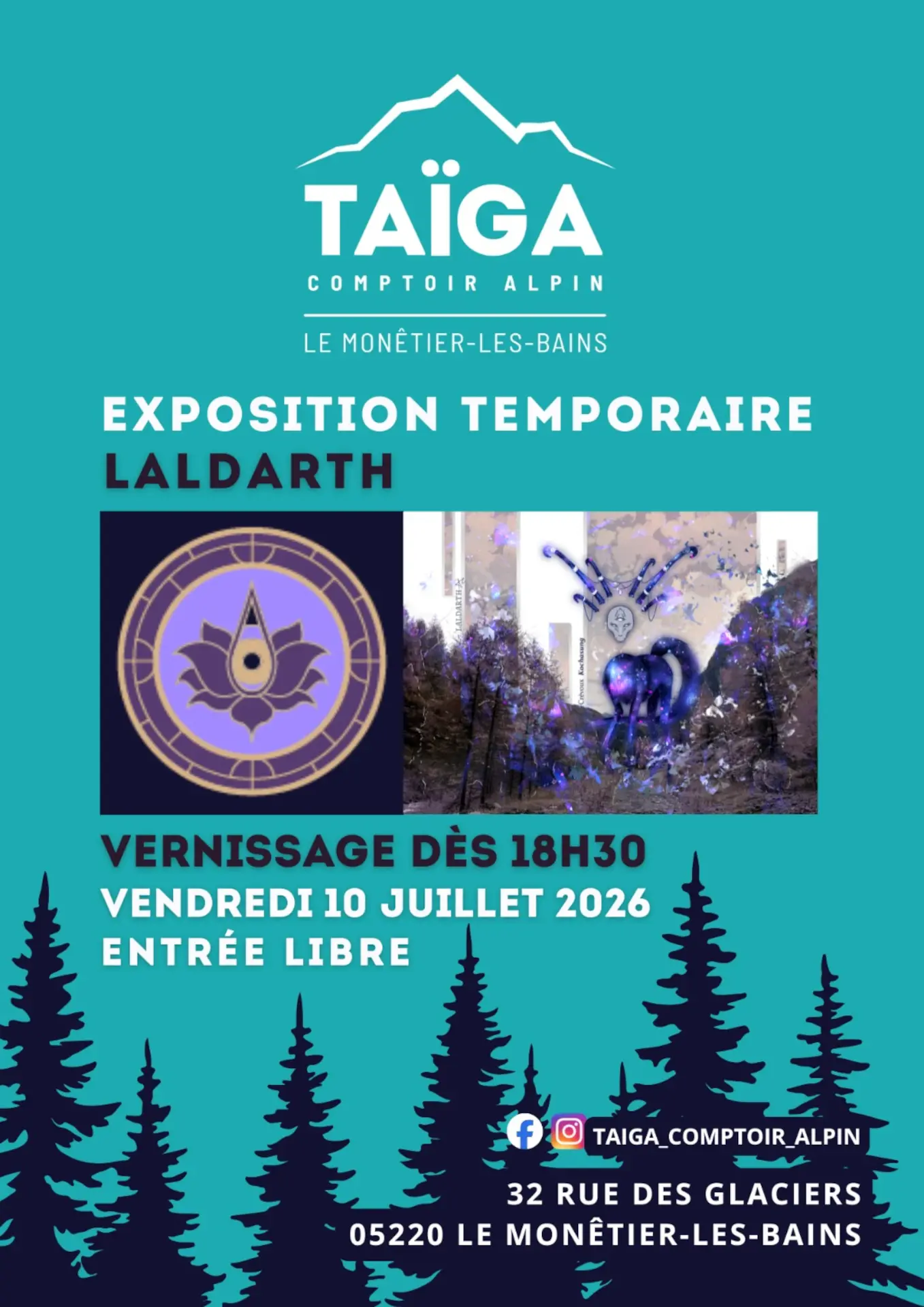 Exposition temporaire au Taïga
