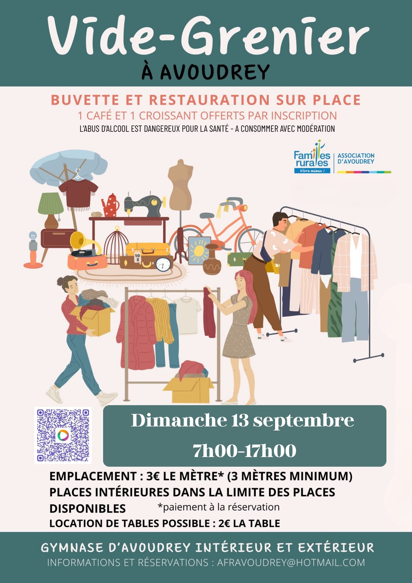 Vide grenier Avoudrey