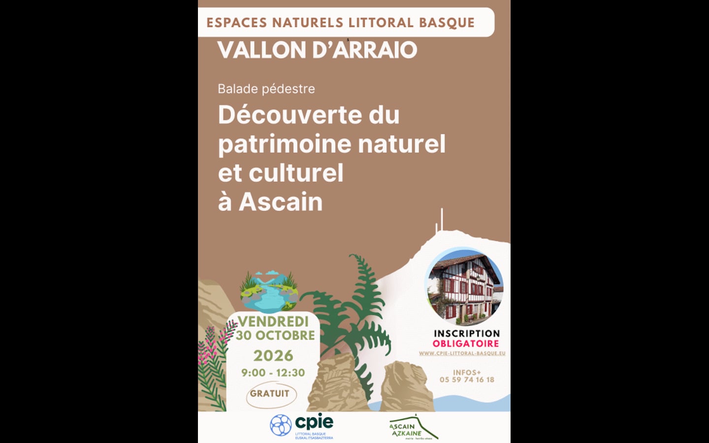 Balade : Le vallon d'Arraio, découverte du patrimoine naturel et culturel