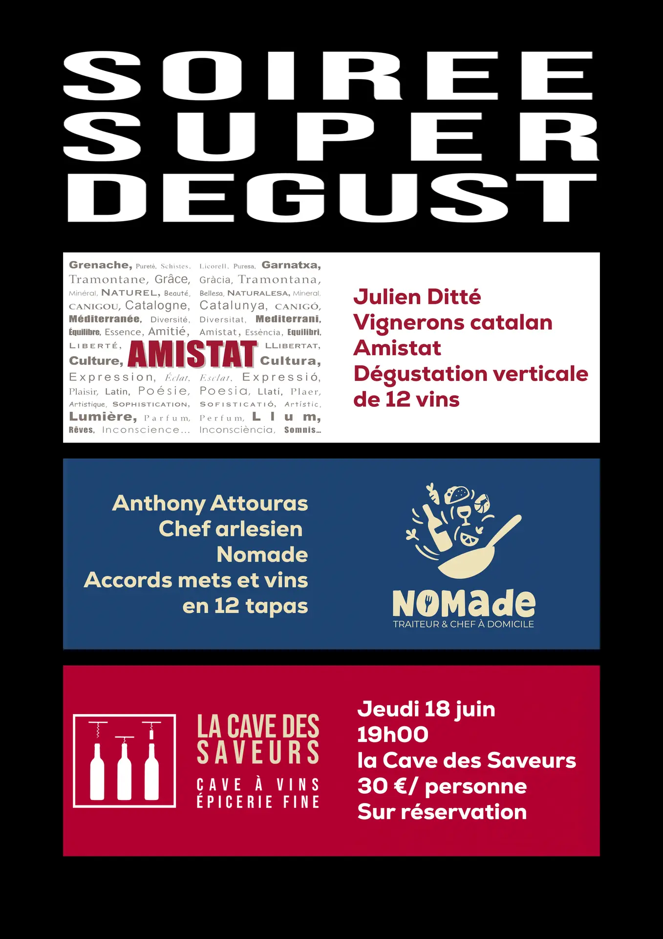 Soirée Super Degust