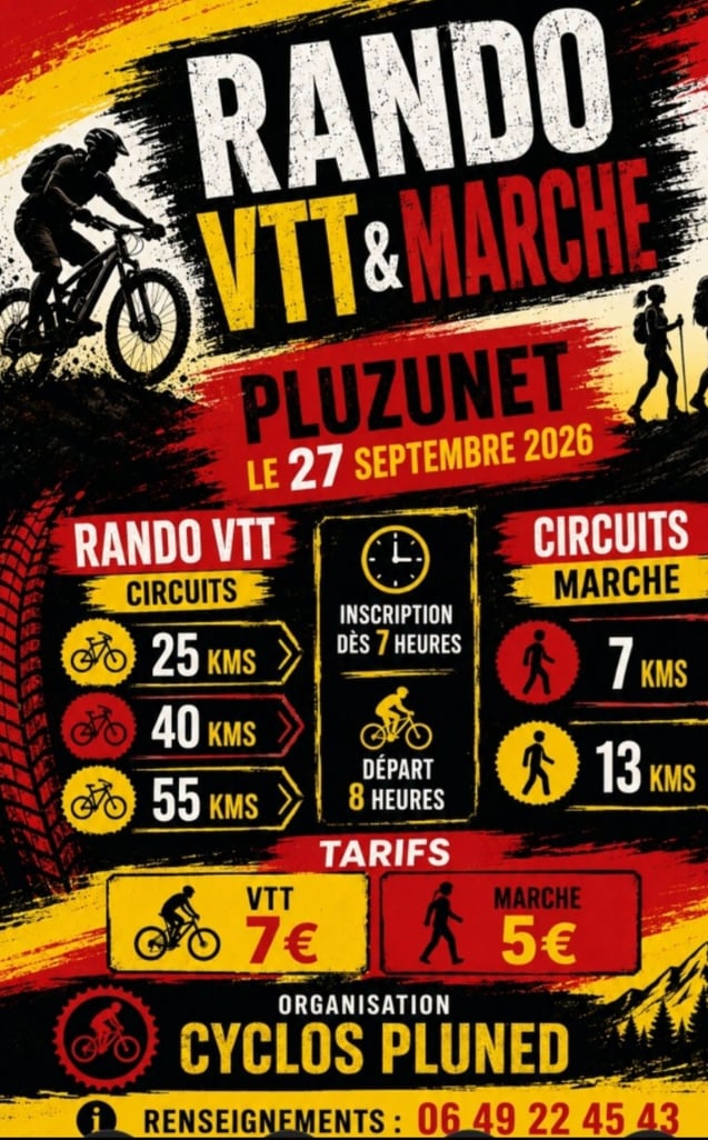 Rando VTT et marche