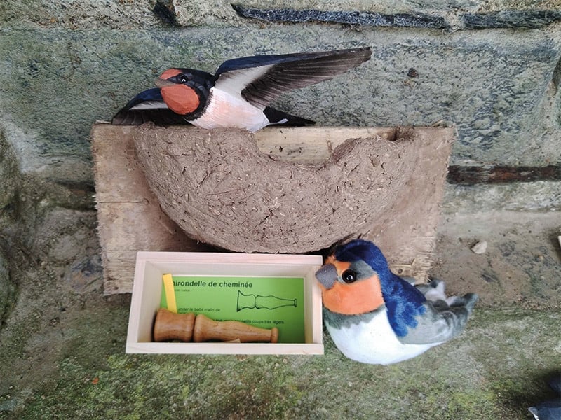 Accueillir les hirondelles – atelier fabrication de nids