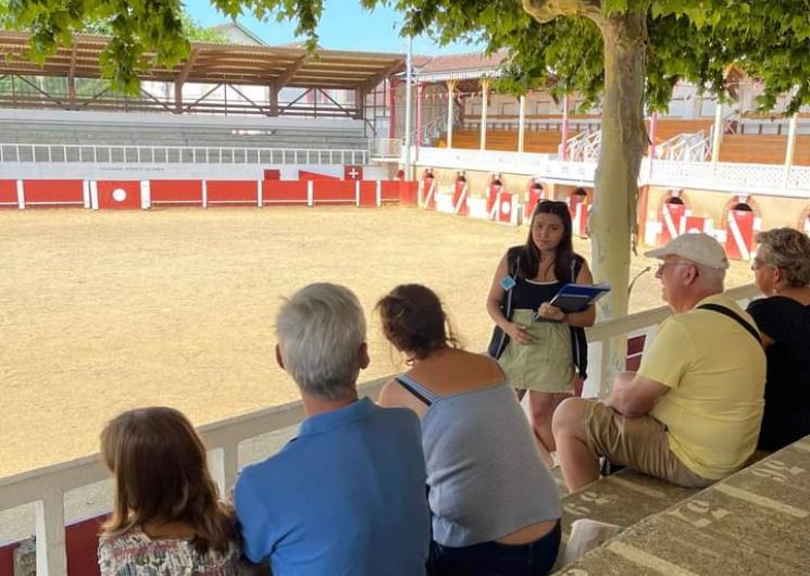 Visites des arènes de Cazaubon