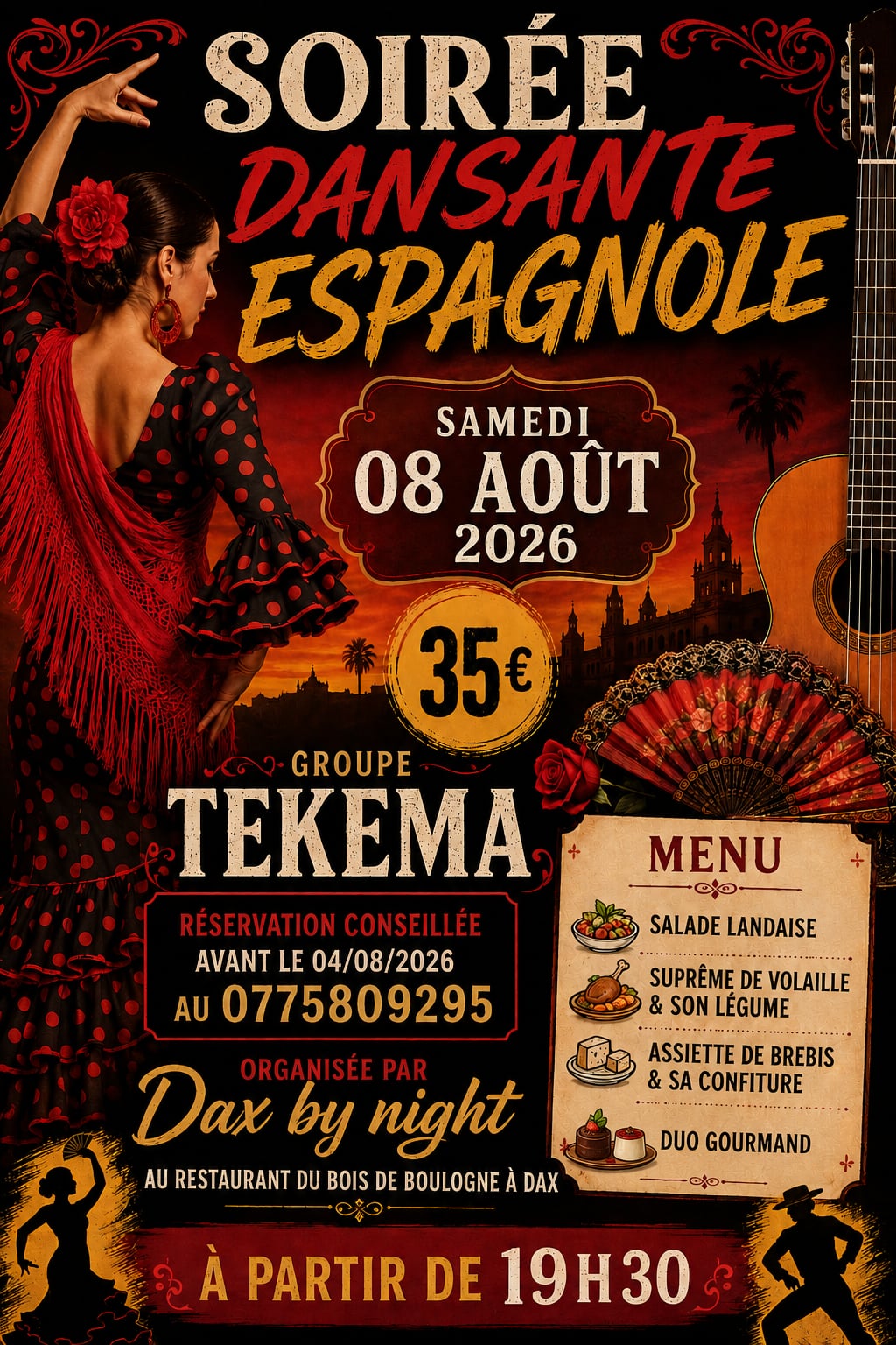 Soirée espagnole
