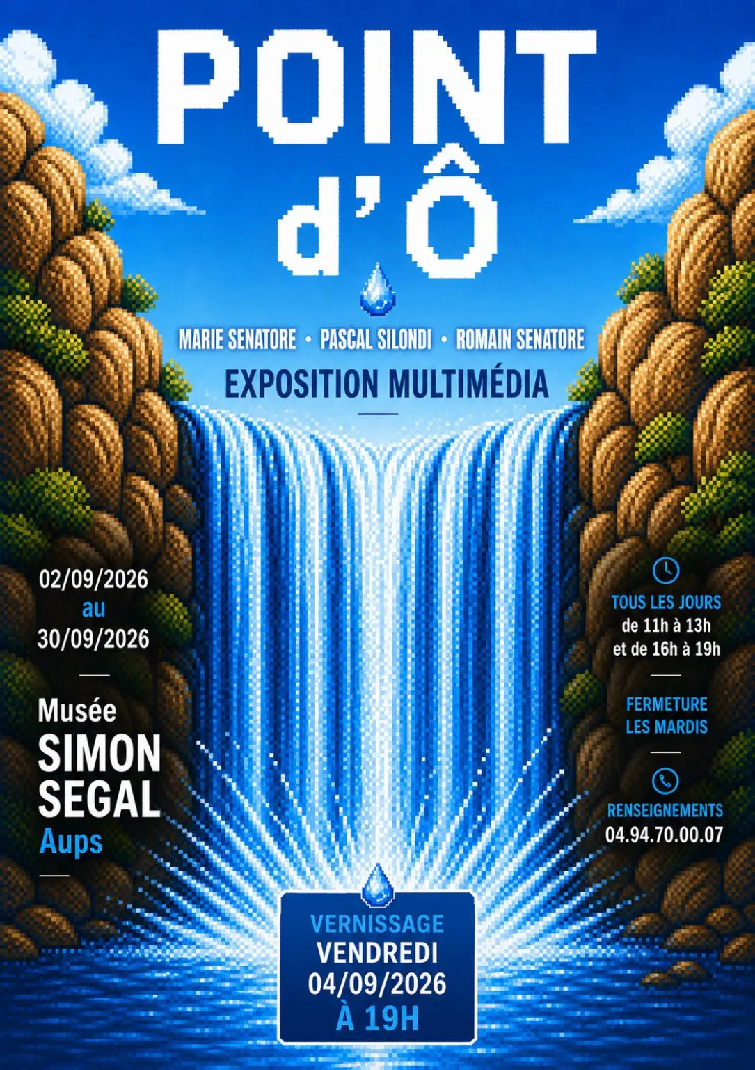 Exposition " Point d'O" au Musée Simon Segal