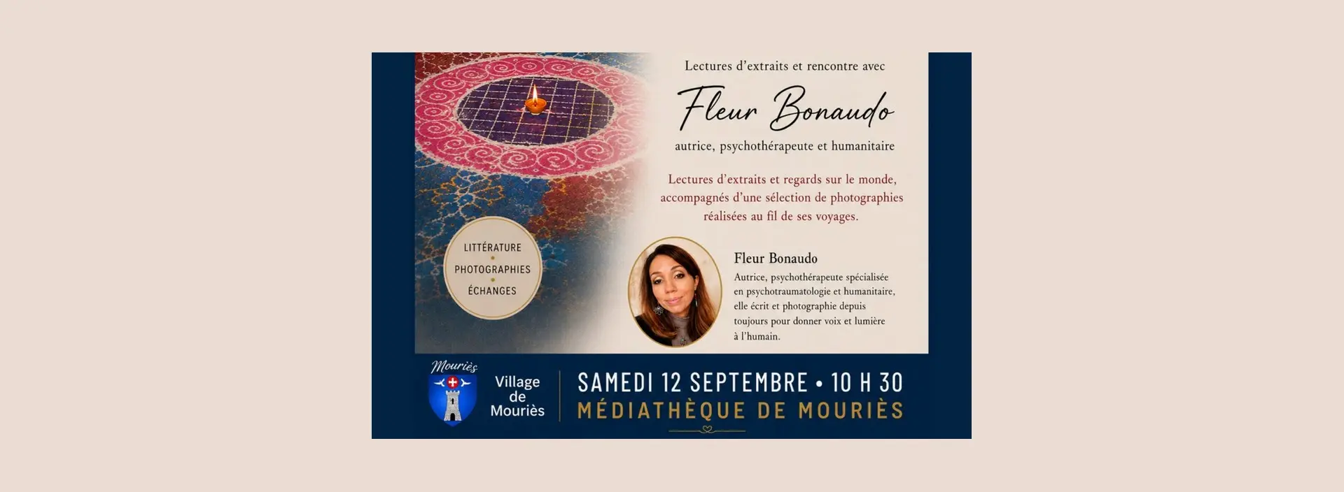Rencontre dédicace avec Fleur Bonaudo