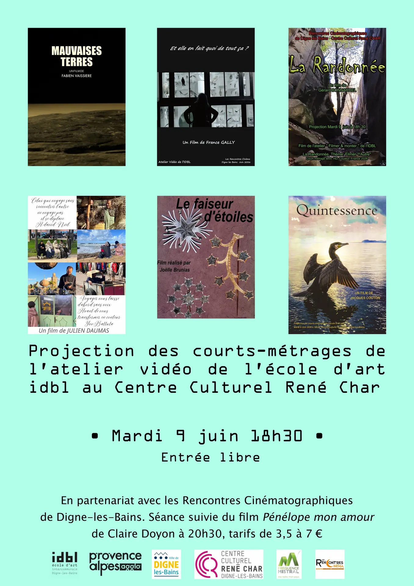 Projection des films du groupe vidéo adulte de l'IDBL