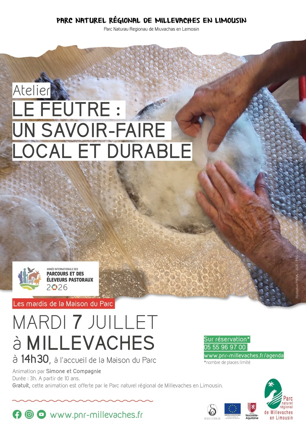 Atelier le feutre : un savoir-faire local et durable