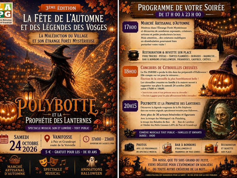 Fête de l'automne et des Légendes des Vosges