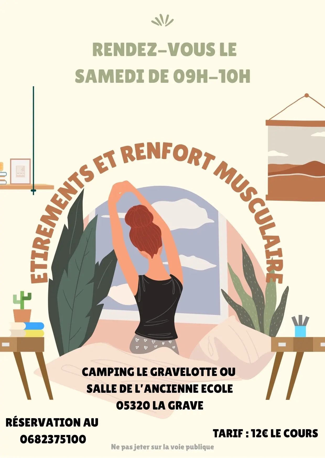 Réveil musculaire avec Laeticia BARBIER - Etiopathe