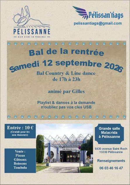 Bal country de la rentrée