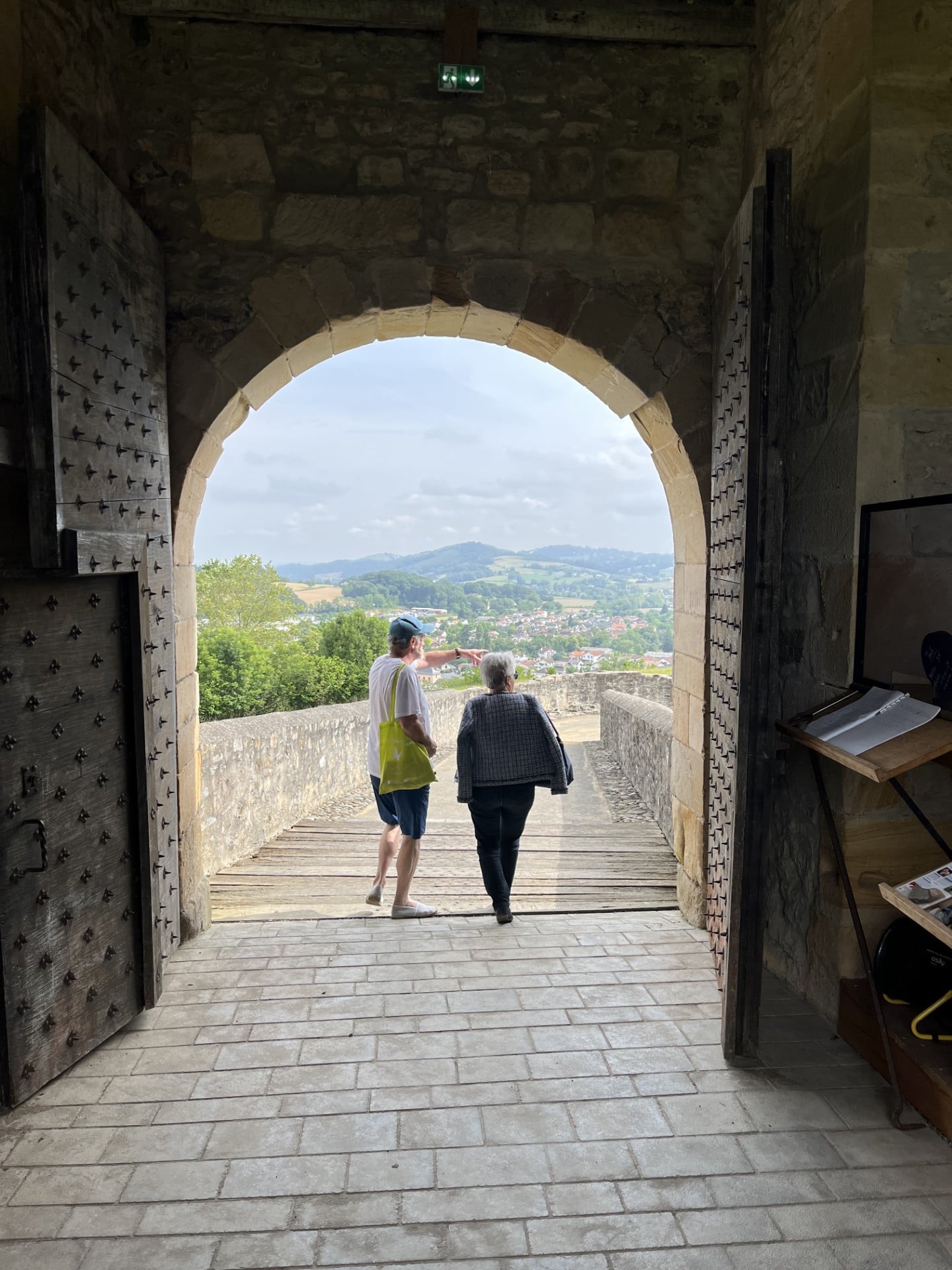 Visite guidée du château fort de Mauléon et son bourg castral