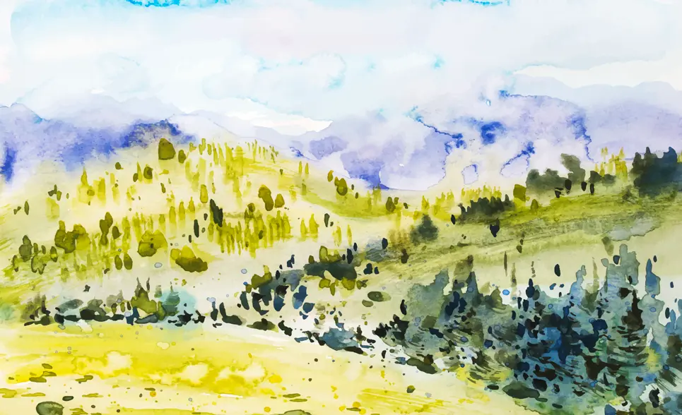 Atelier d’aquarelle naturaliste en extérieur