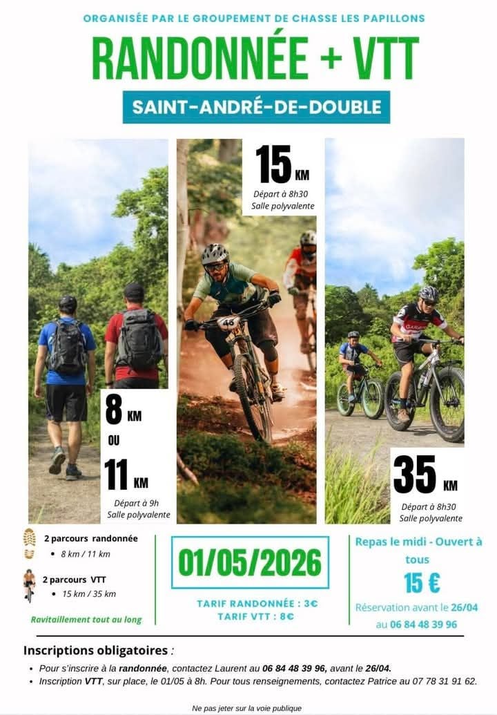 Randonnée pédestre & VTT