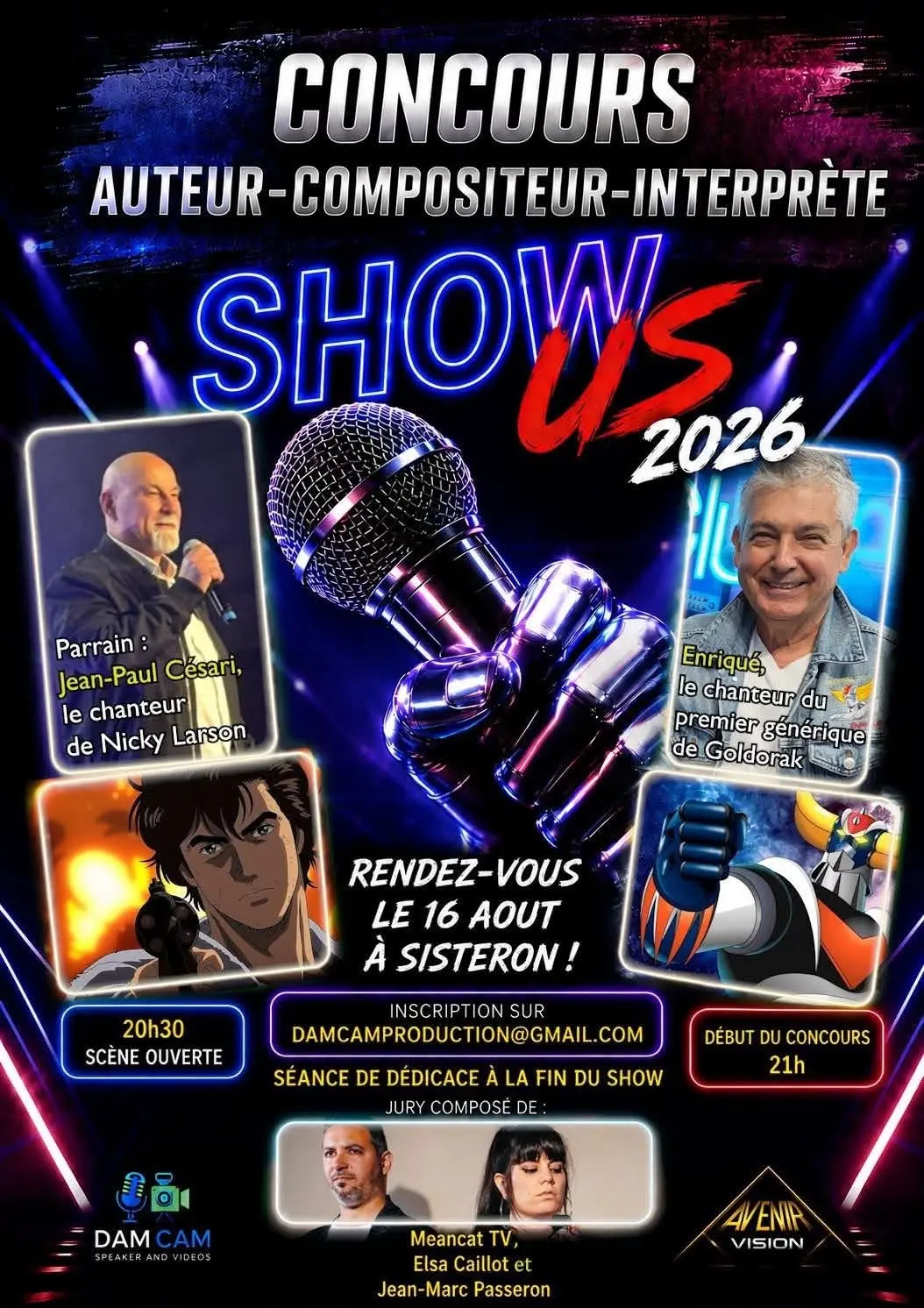 Show us - concours auteur-compositeur-interprète