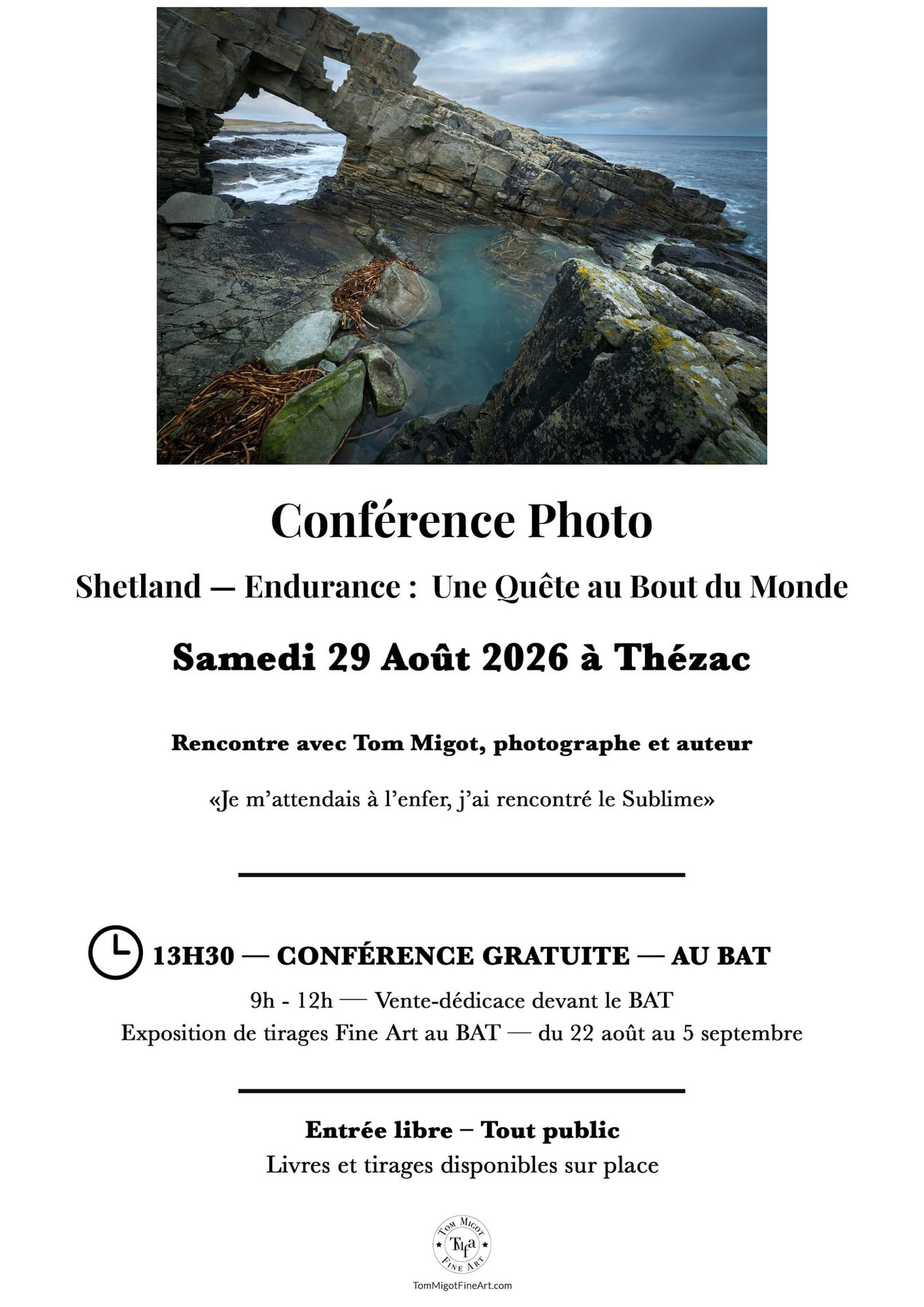 Exposition de photographie Shetland - Endurance 2026