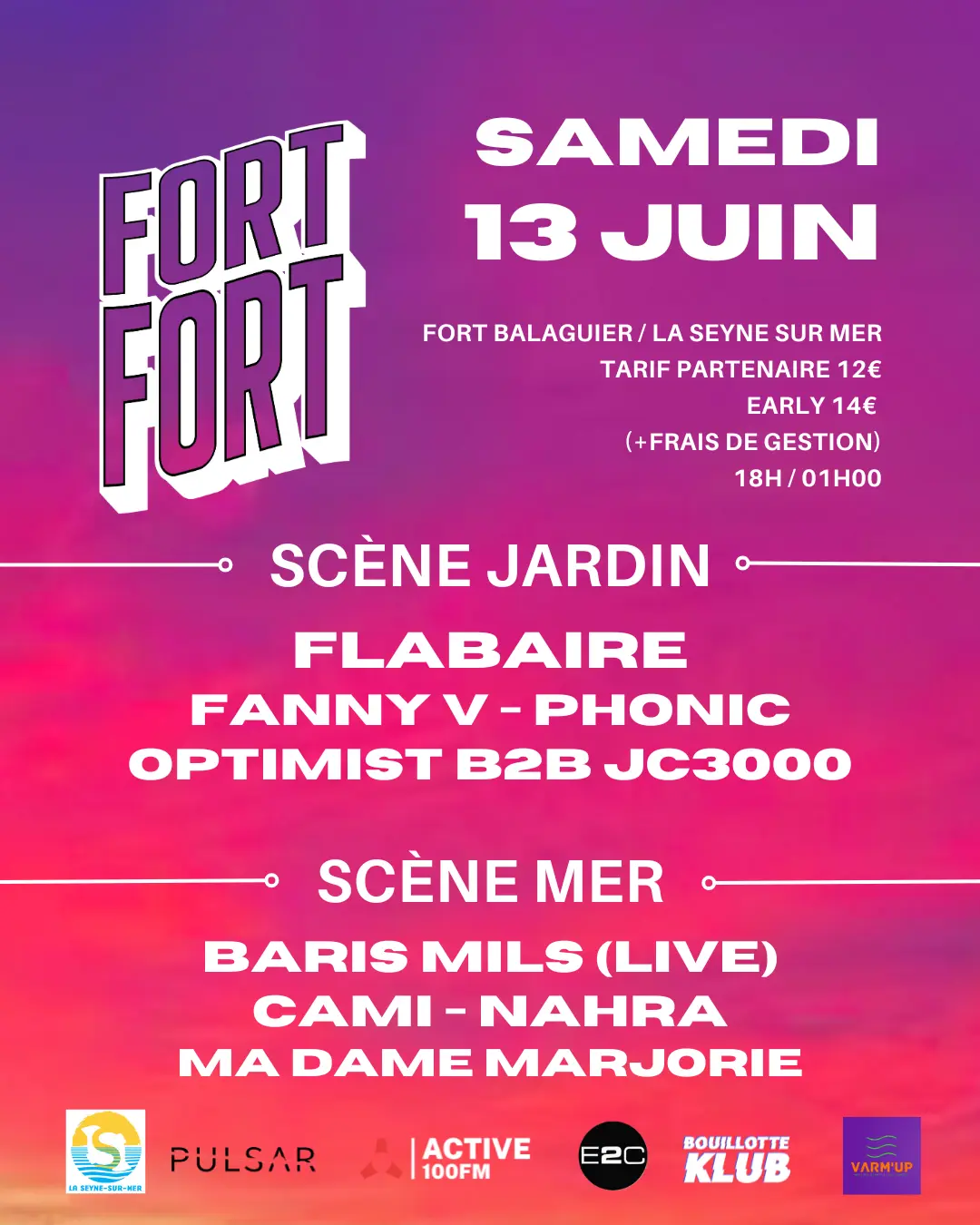 Concert de musique électonique "Fort Fort"