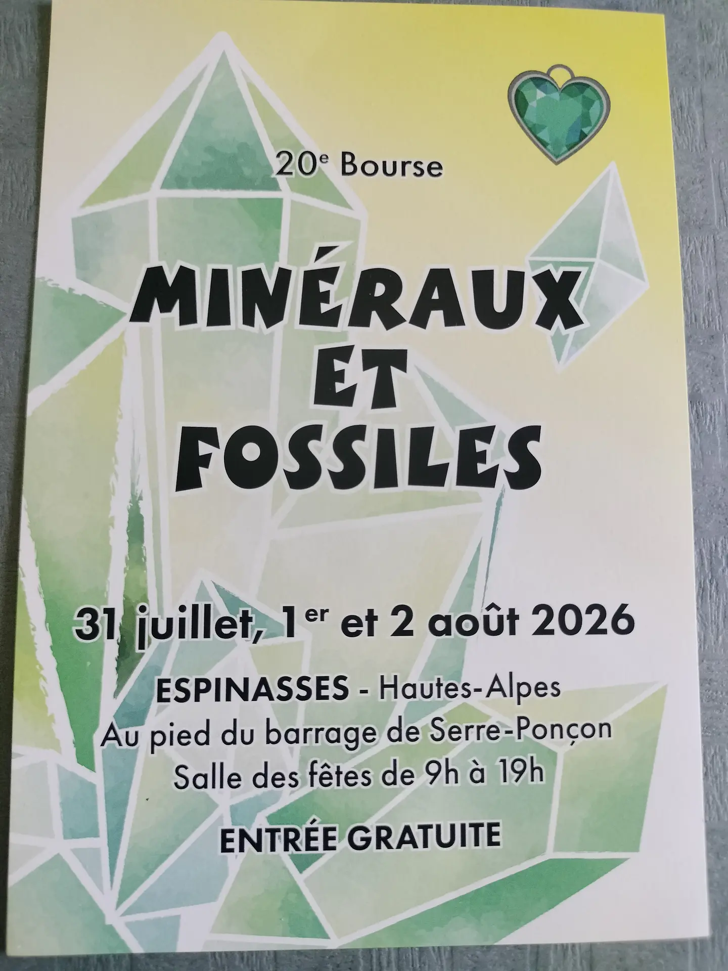 Salon des minéraux et fossiles