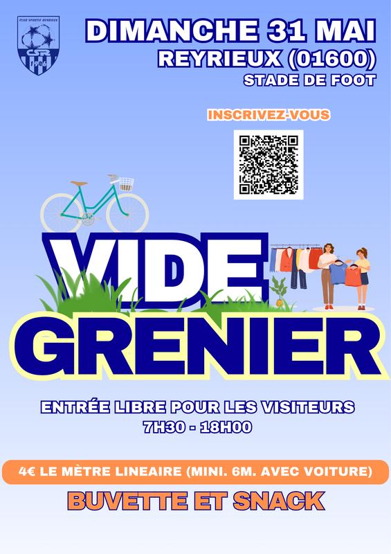Vide grenier du csrvds