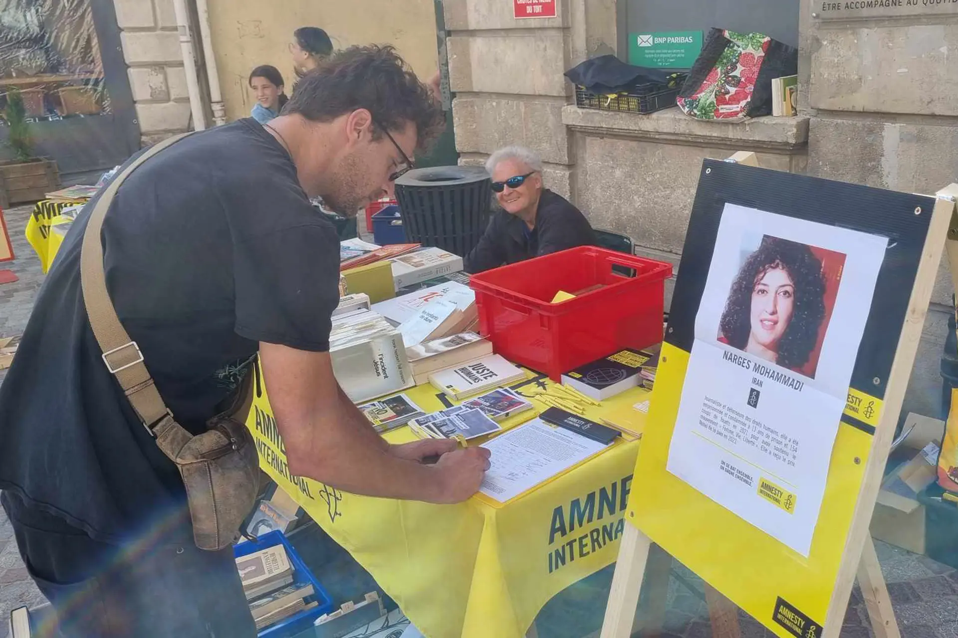 Foire aux livres d'Amnesty International