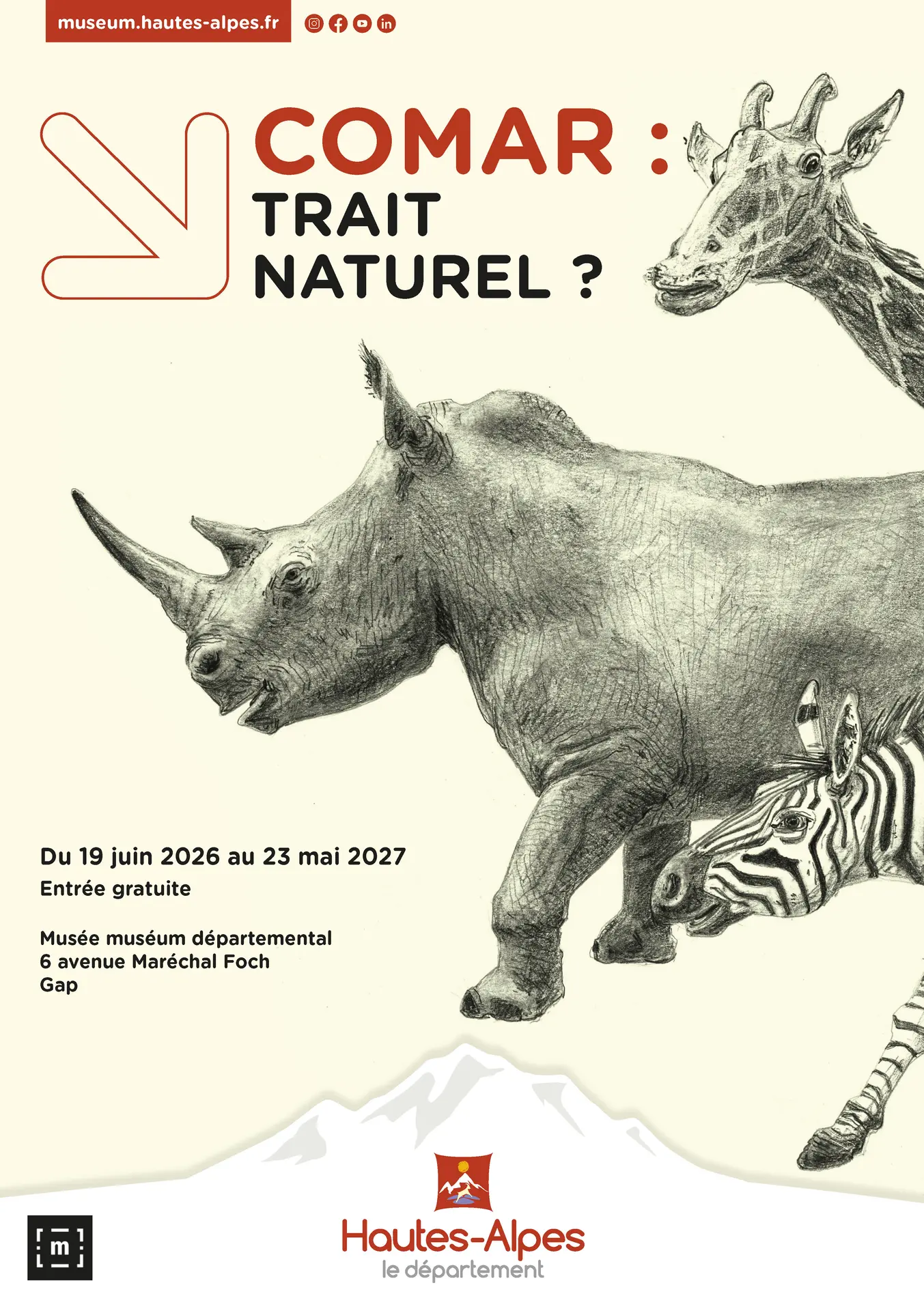 Visite de l’exposition « Comar, trait naturel ? »