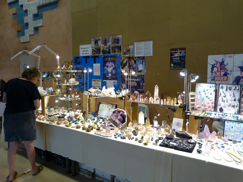 42ème Bourse aux Minéraux, Fossiles et pierres taillées