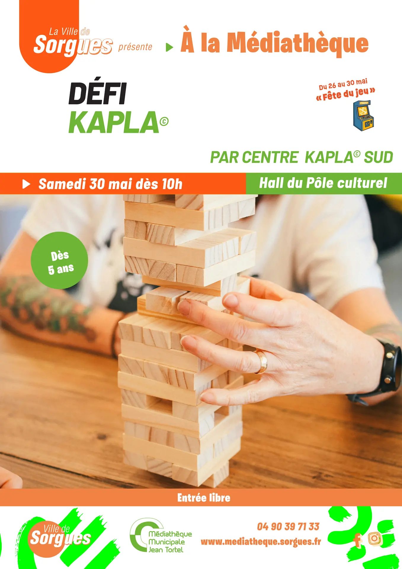 Atelier - Défi Kapla