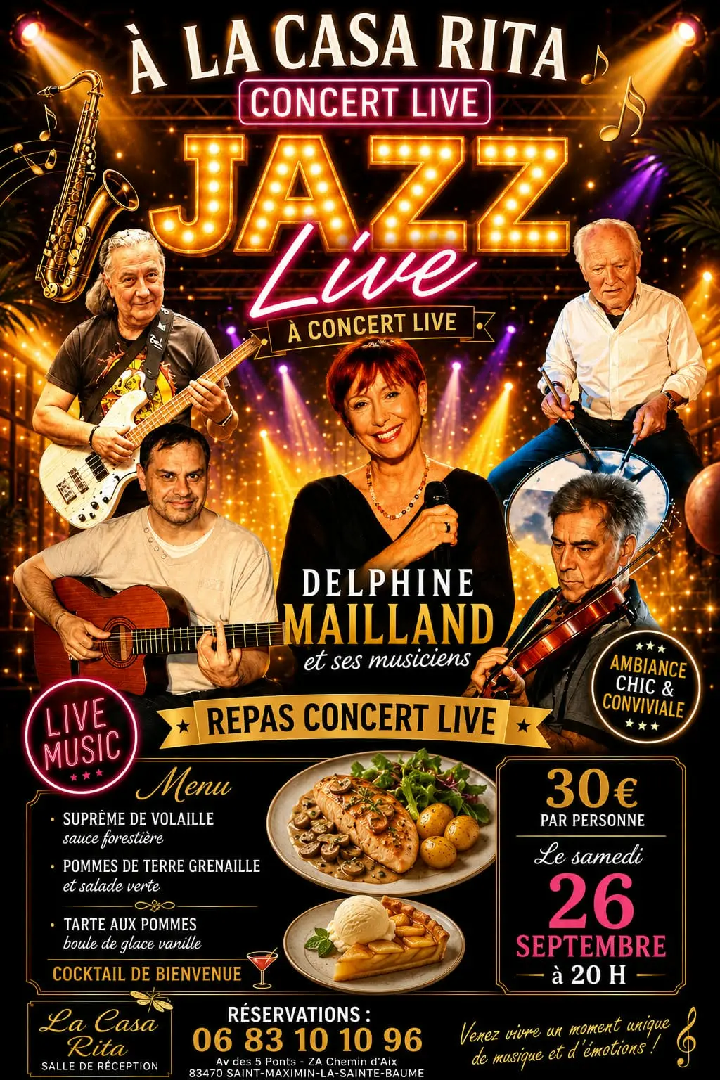 Soirée Dîner - Concert