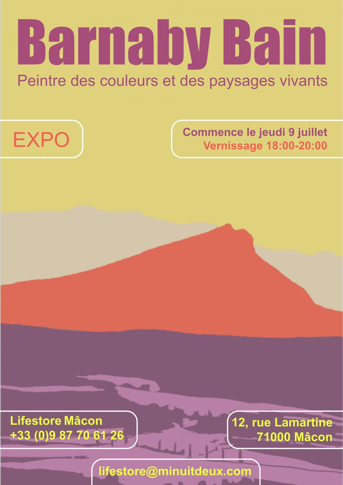 Exposition BARNABY BAIN