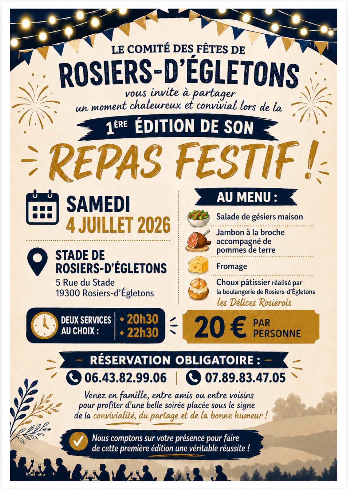 Repas festif