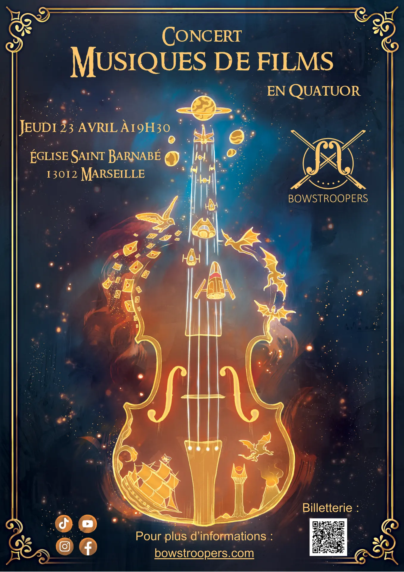 Concert musiques de films