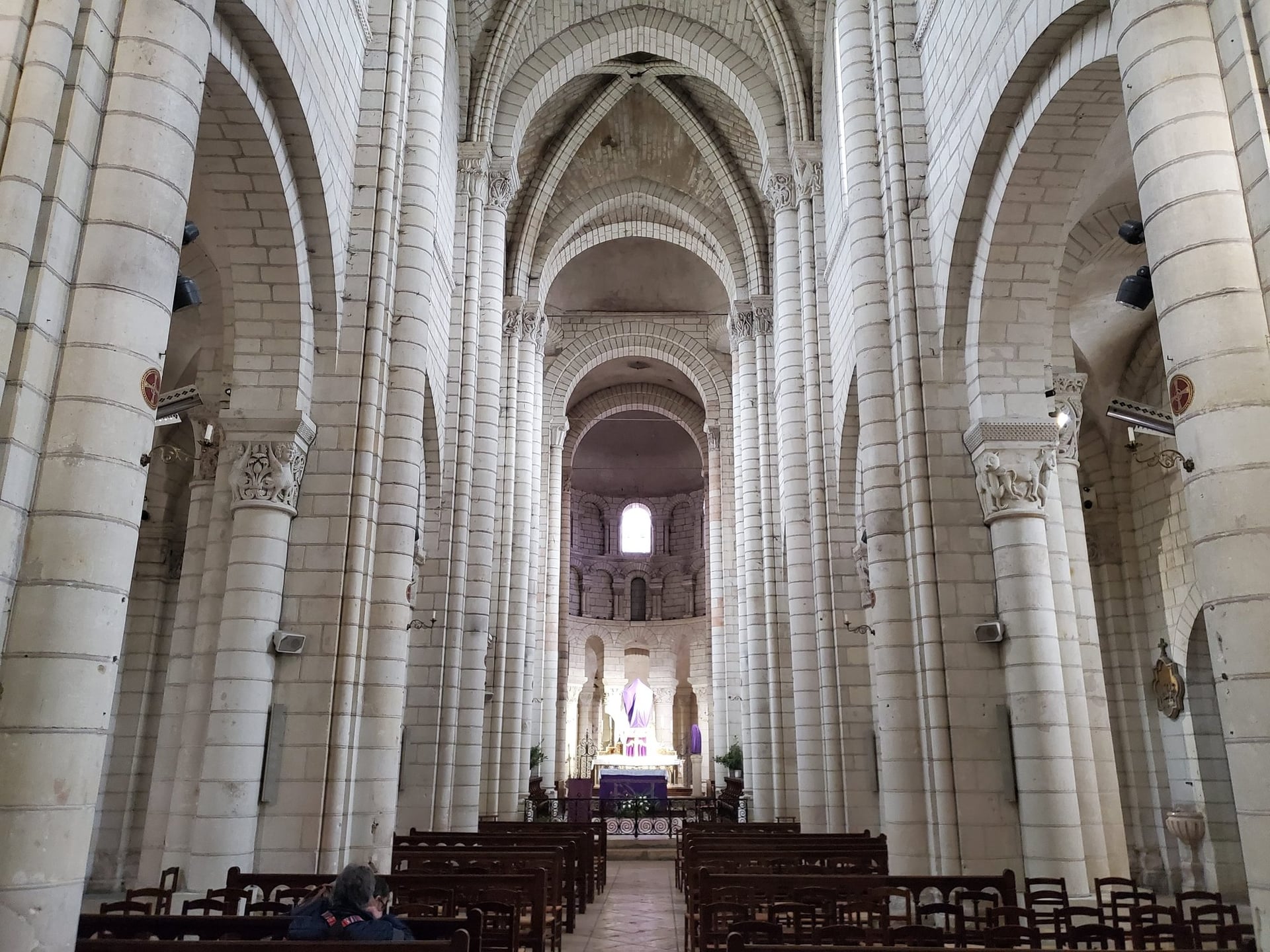 Visite de La collégiale de Saint-Aignan