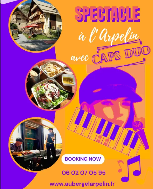 Déjeuner-spectacle à L'Arpelin avec CAPS DUO