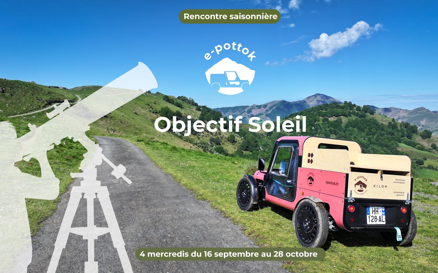 Rando "observation du soleil" avec E-POTTOK et Astrobasque