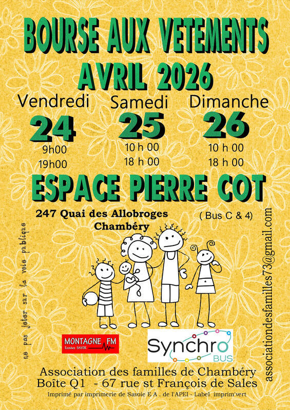 Bourse aux vêtements