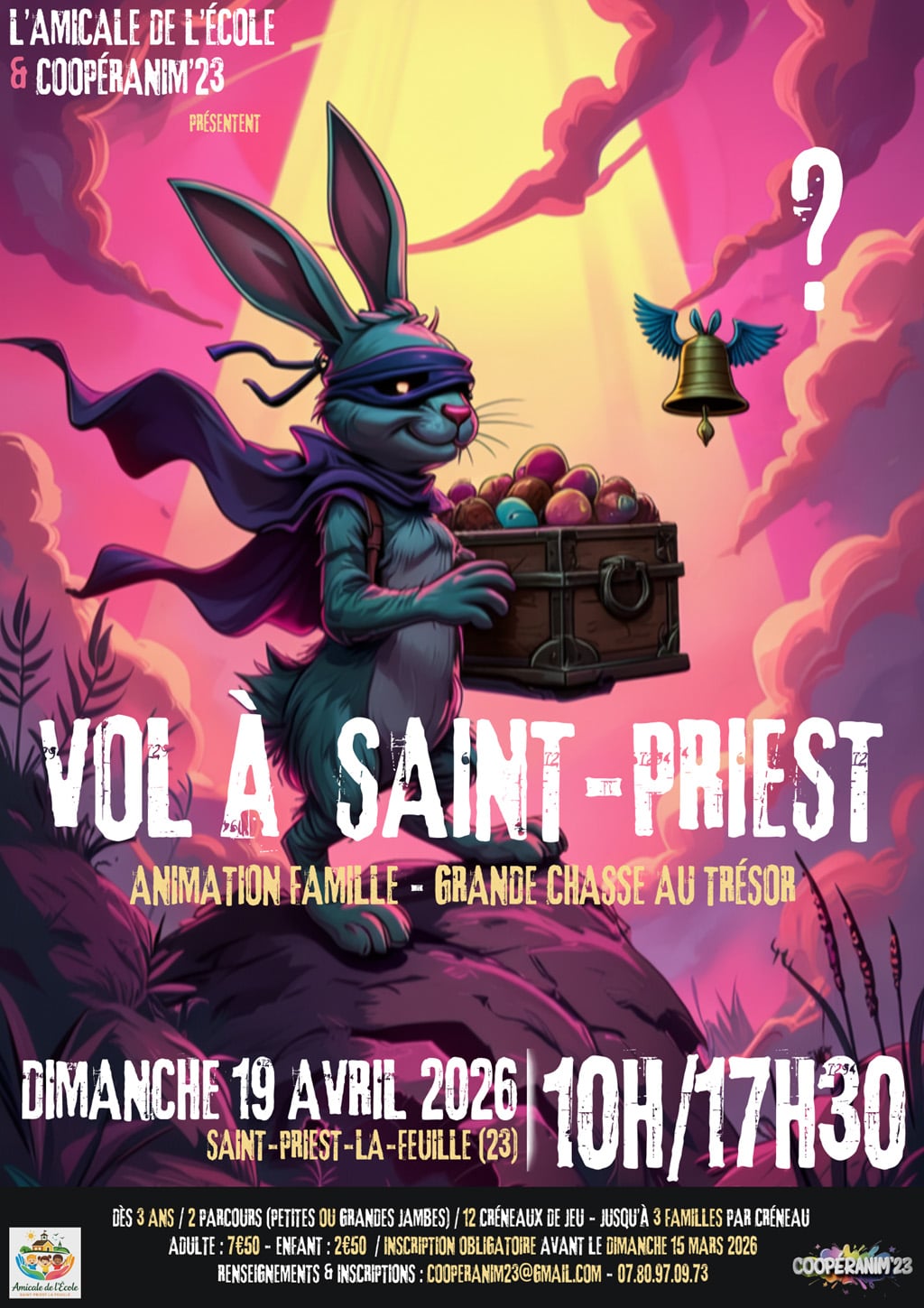Vol à Saint Priest ? Une chasse au trésor