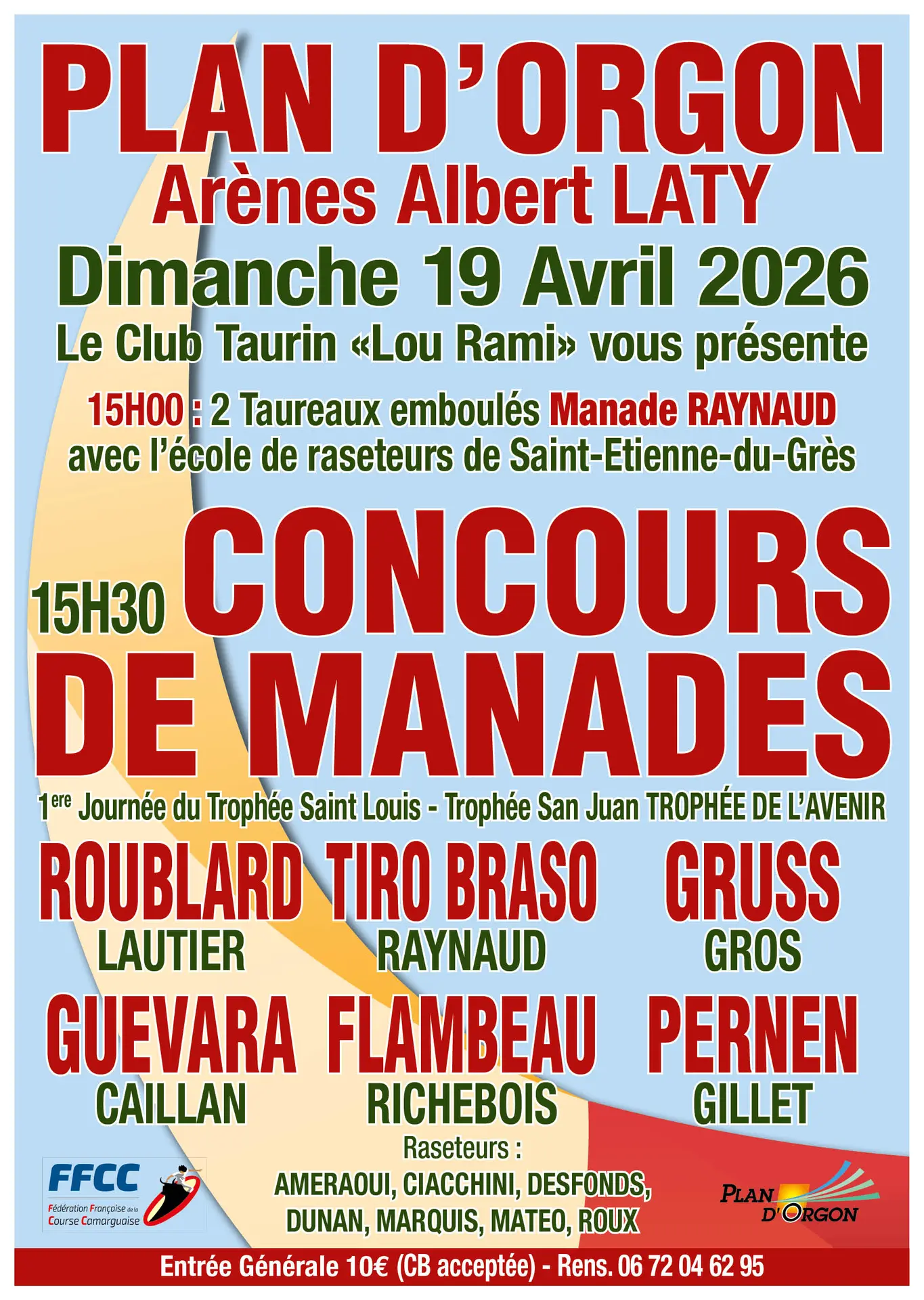 Concours de Manades