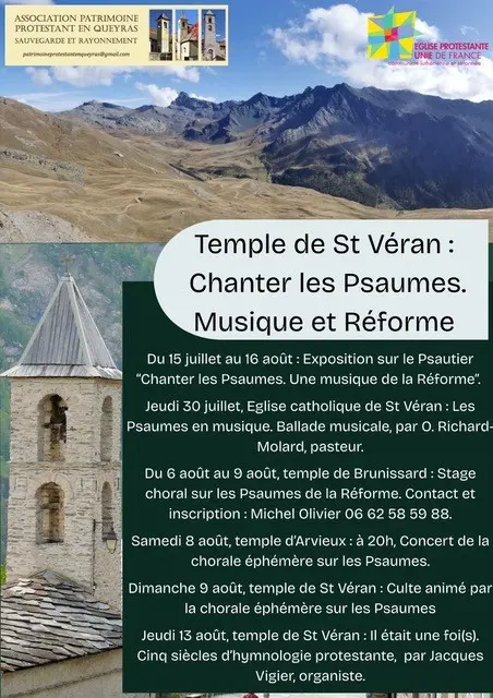 Stage choral "Les Paumes - De la Réforme à nos jours"