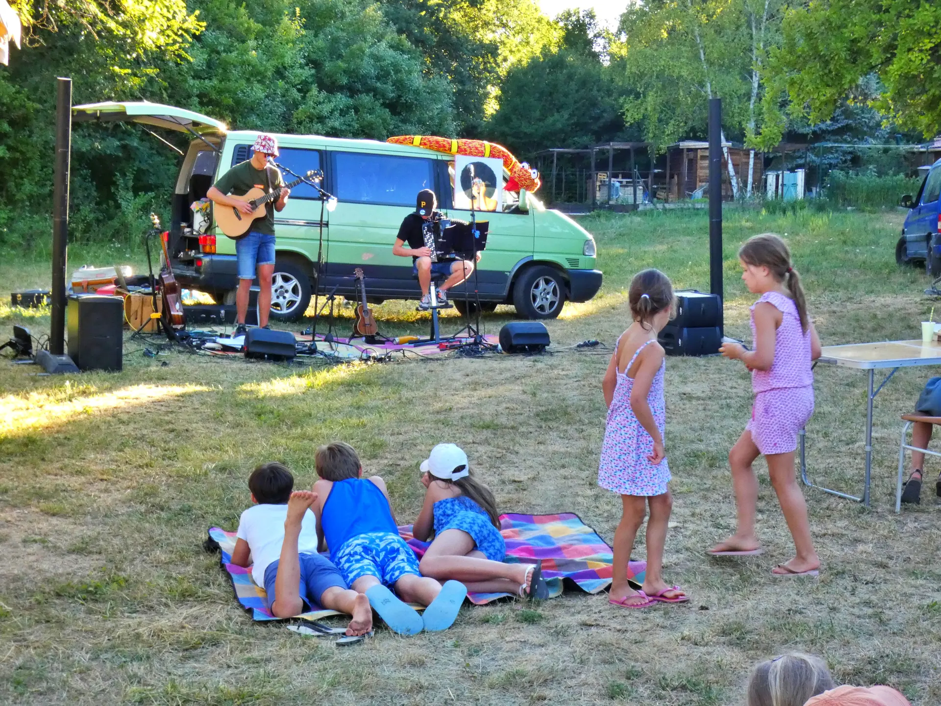 Animation & concert du marché fermier et artisanal